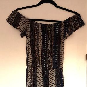 Off the shoulder romper